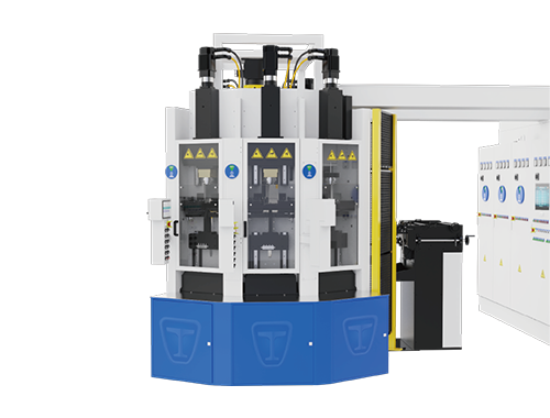 Pneumatic electric upsetting machine