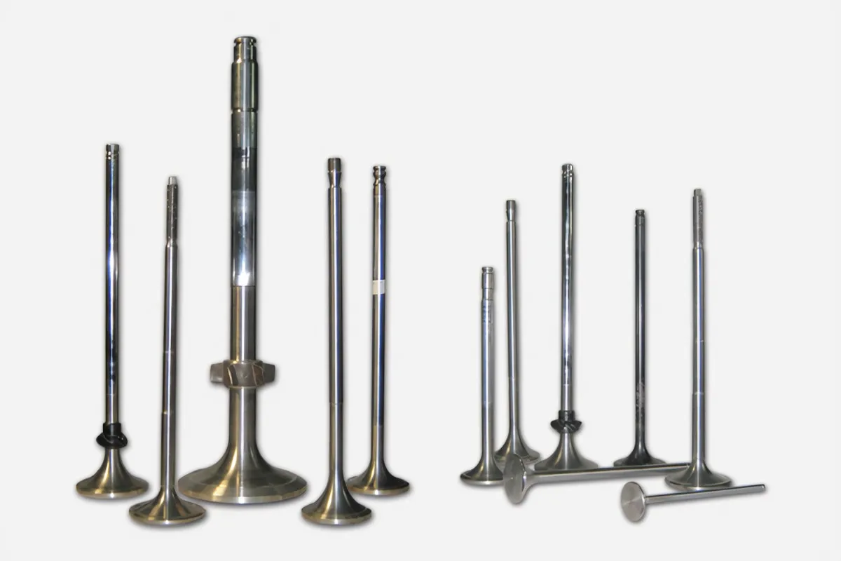 high quality  in stock stainless steel engine valve intake and exhaust valve OEM IN:641 034  EX:641 340 for toyota 6