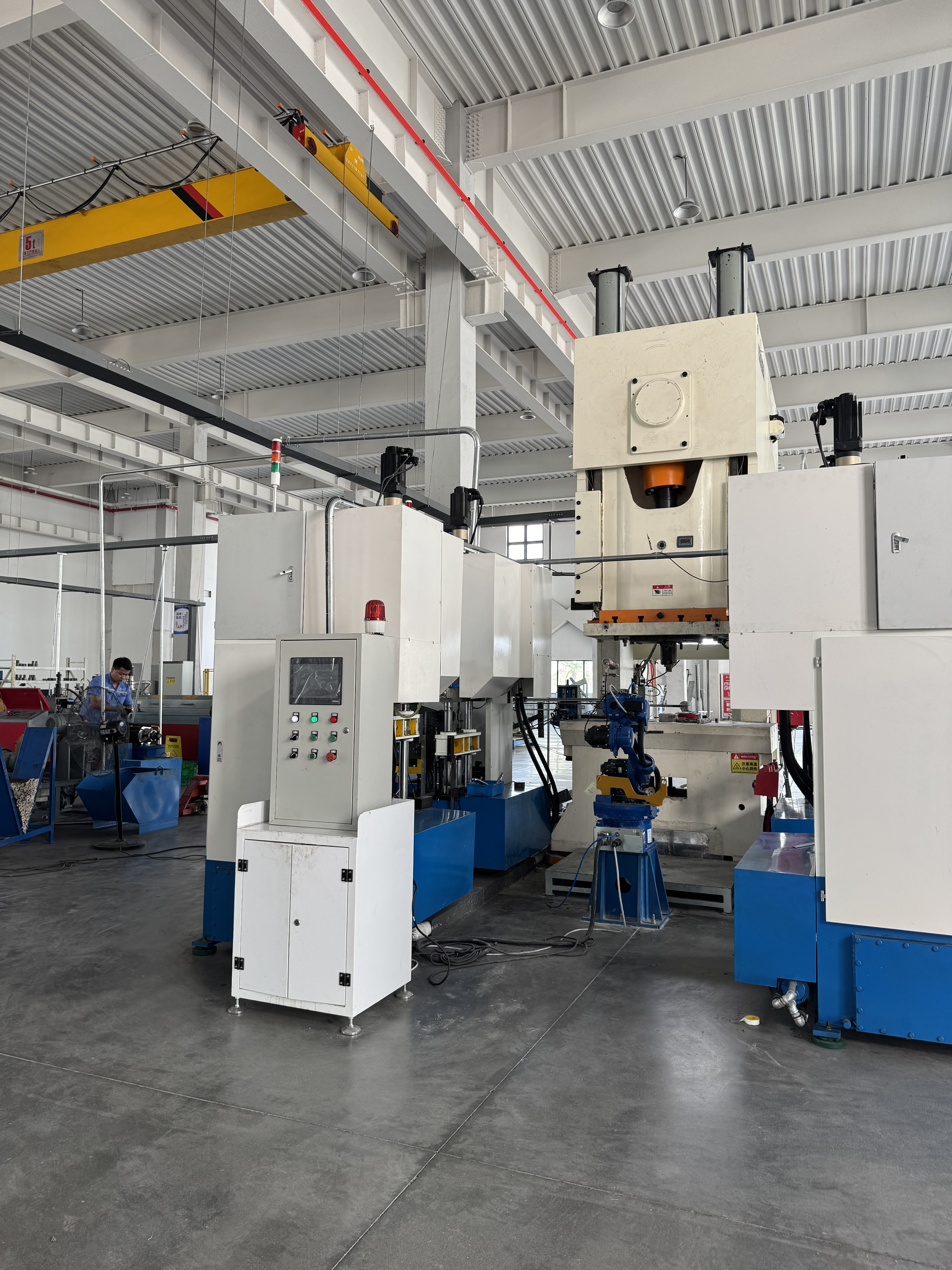 Rohteile-Produktionslinie