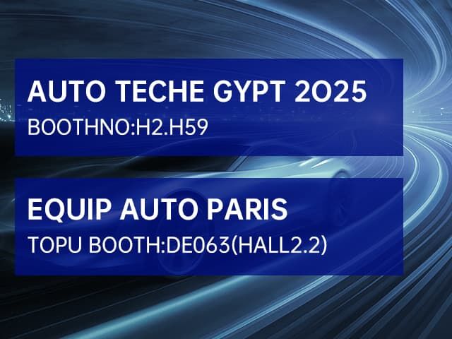 Invitación a EQUIP AUTO PARIS y Auto Tech Egypt